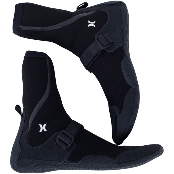 2025 Hurley Plus 3mm Split Toe Boots USURF00002 - Black